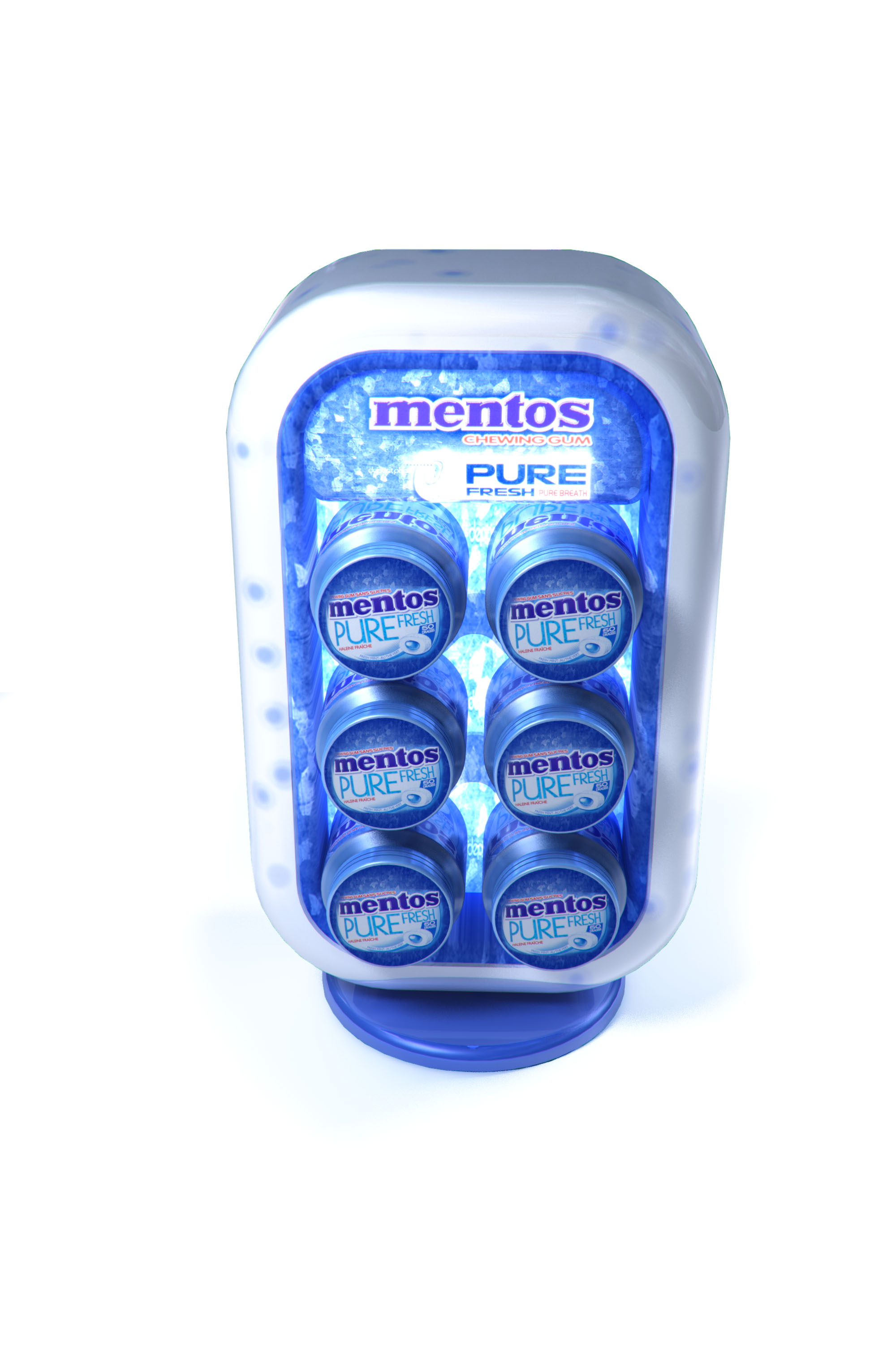 PLV COMPTOIR MENTOS