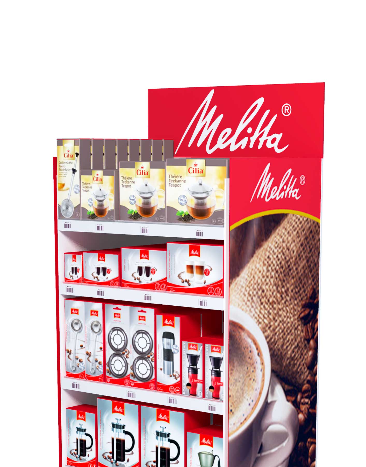 plv meuble melitta